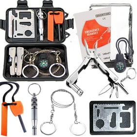 13 in 1 Multi Survival Outdoor Tools Klappspaten Camping Militär Schaufel DE
